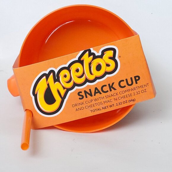 LARGE Cheetos Snack Cup + Drink Cup Gift Set BNIP Chester Cheetah - Picture 2 of 7